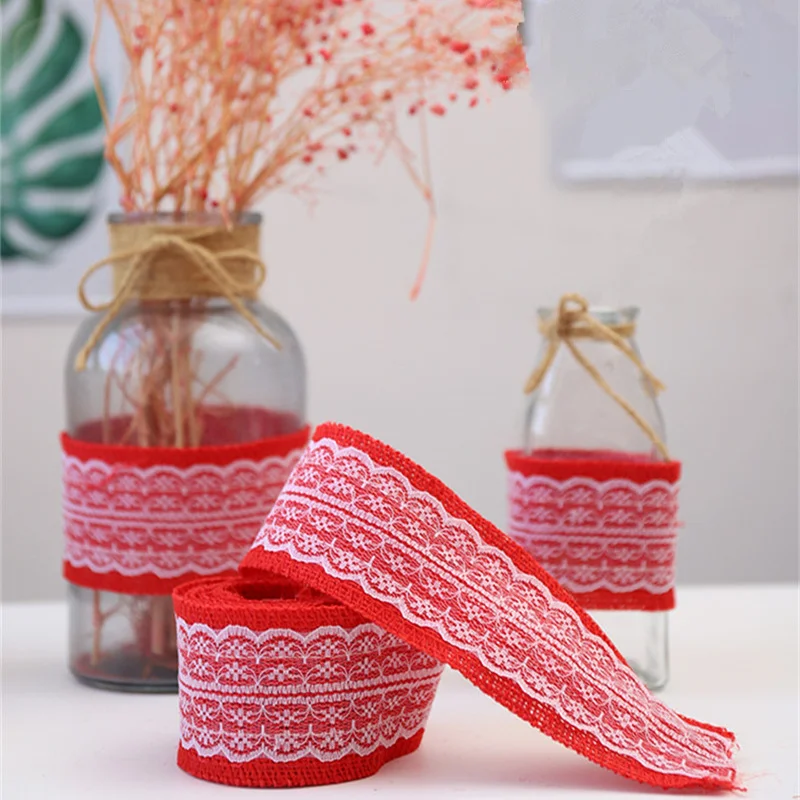 Новинка 2 метра в ширину 6 см кружевная льняная лента африканская ткань различные