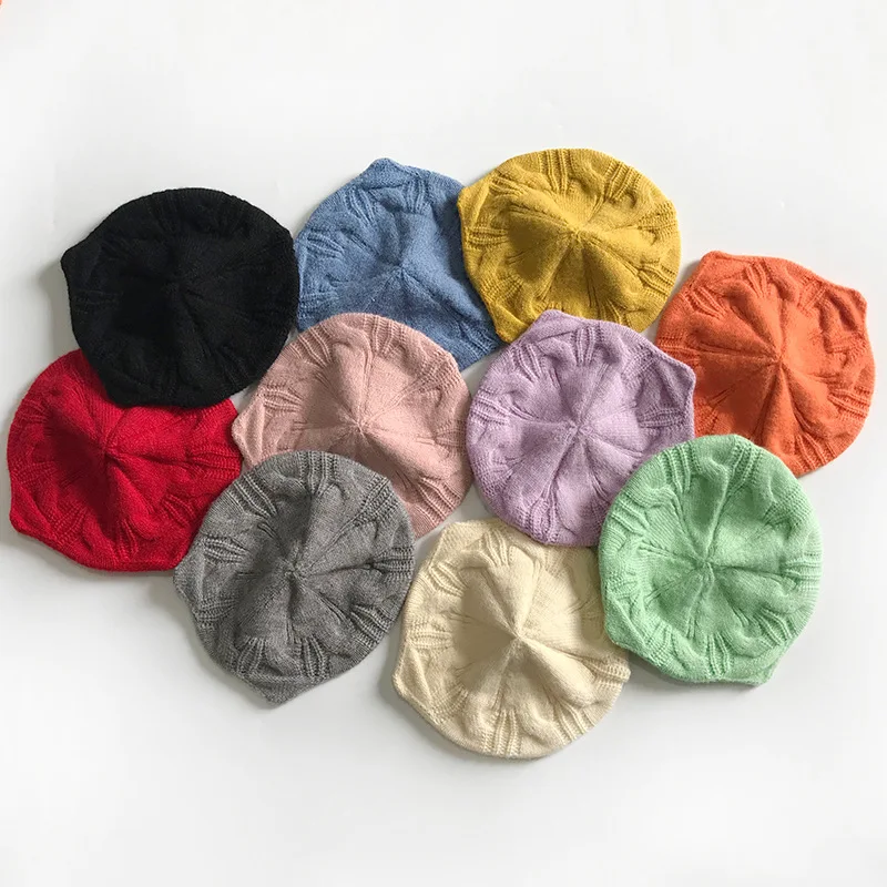 Рекламная детская шапочка KENSHELLEY новинка модная карамельных цветов милый кошачий