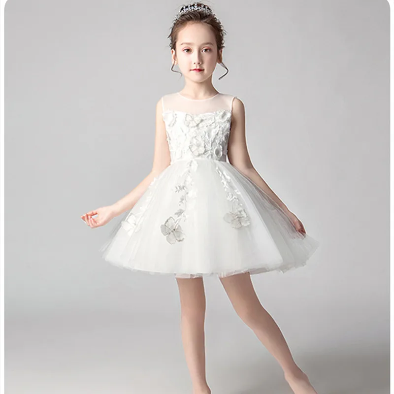 

Girl Princess Dress Wedding Dress Flower Children Dress Pengpeng 61 Performance Birthday Party Dress