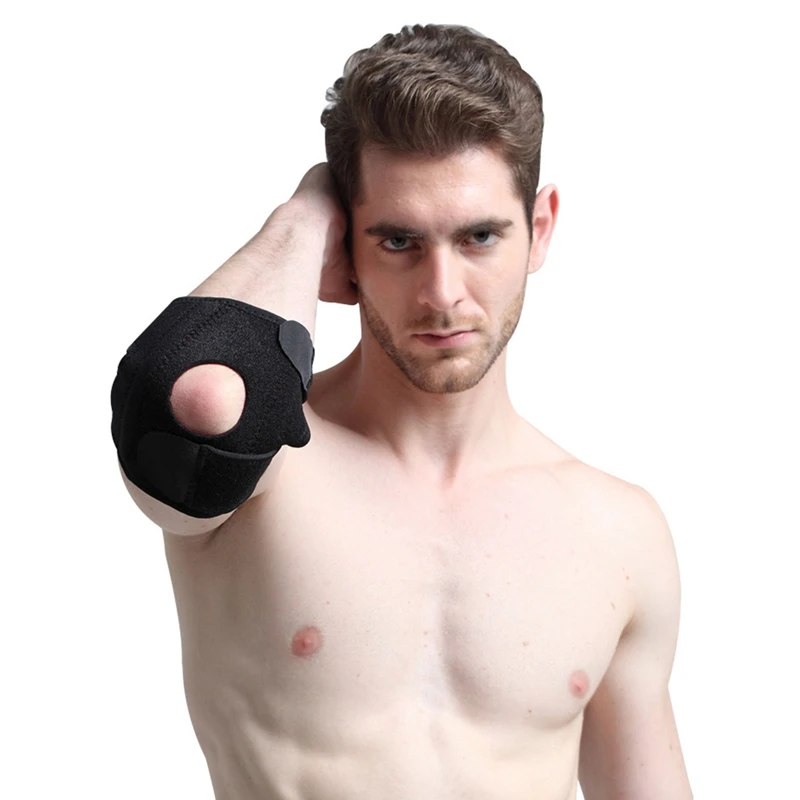 

1PCS Professional Compression Weightlifting Fitness Support Teenagers Neoprene Elbow Pads Sports Elbow Brace Protector Tools