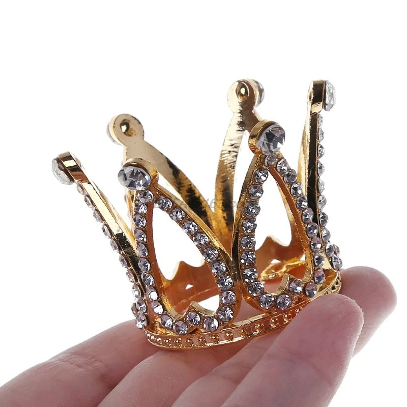 Детская Корона реквизит для фотосъемки повязка на голову мини украшение