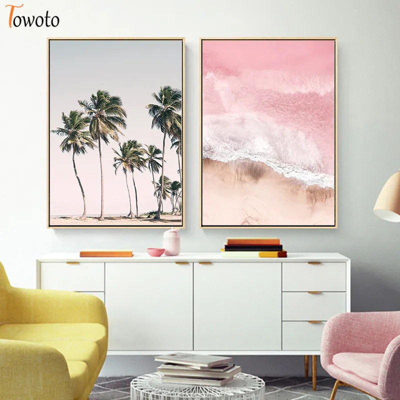 Скандинавский пейзаж постер с принтом украшение для экскурсионного автобуса