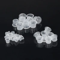 tattoo ink caps 1000pcs sml size clear white tattoo ink pigment cups caps supply tattoo supplies and accessories