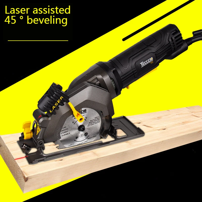 

Woodworking Electric Circular SawMulti-Function Hand-Held Electric Chainsaw Portable Flip-Chip Circula Saw Mini Cutting Machine