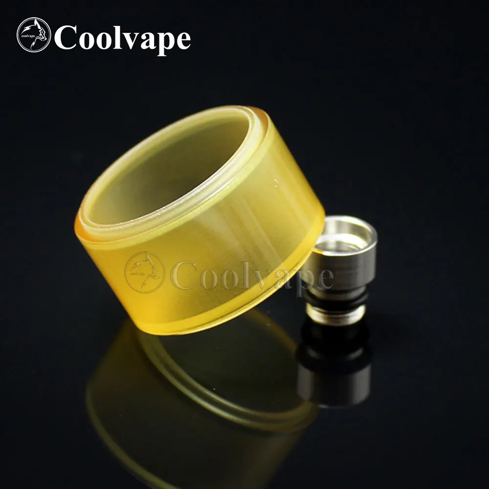 SXK Kayfun Lite rta 22 мм/24 ММ сменная крышка прозрачная для колокольчика набор полировки