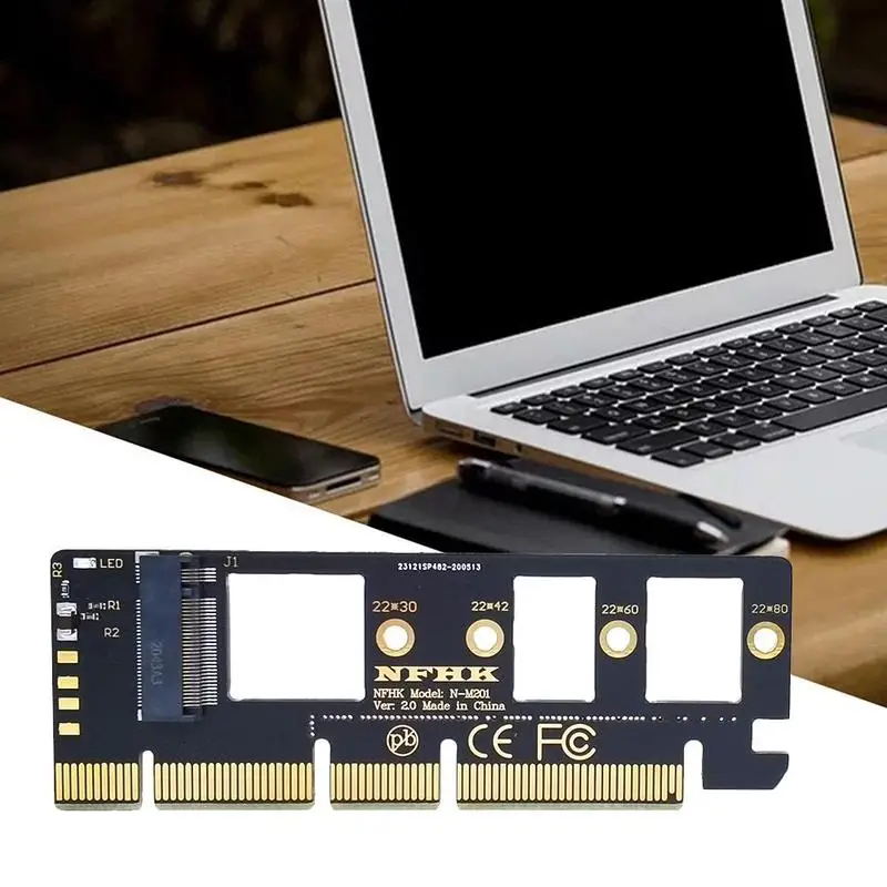 

M.2 For NVME SSD to pcie 3.0 x4 x8 x16 desktop state drive expansion adapter card card D4V8