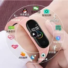 Силиконовый ремешок для Xiaomi Mi Band 5, спортивный ремешок, смарт-браслет, часы, цветной ремешок на запястье, материал ТПУ, носимые устройства, водонепроницаемый