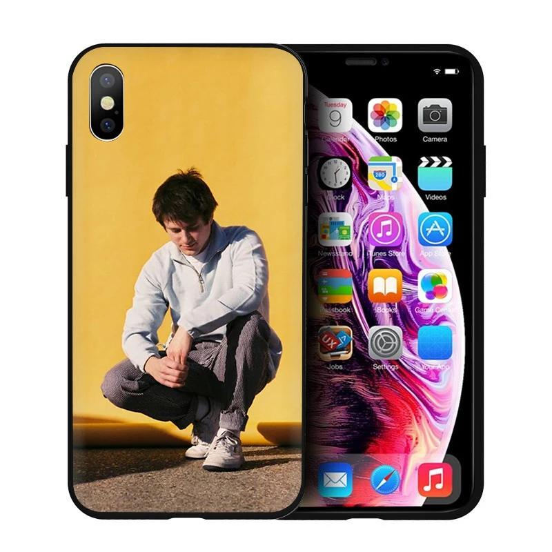 B6 Мягкий силиконовый чехол для телефона EWAU Alec Benjamin для iPhone 5 5S SE 6 6s 7 8 plus X XR XS 11 Pro Max - Цвет: B6
