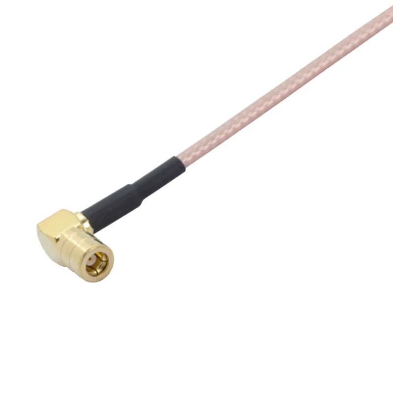 2 шт. F гнездовой разъем для SMB правый угол кабель RG316 Pigtail Jack RF коаксиальный
