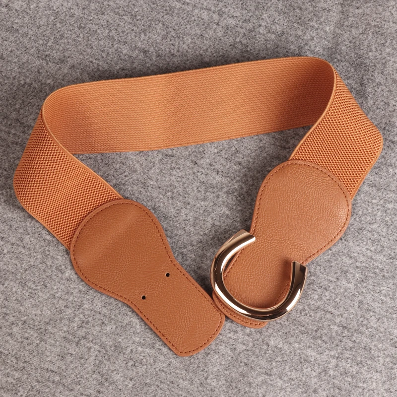 

Ремень женский, Модный эластичный пояс в Корейском стиле, Роскошный дизайнерский классический пояс из искусственной кожи