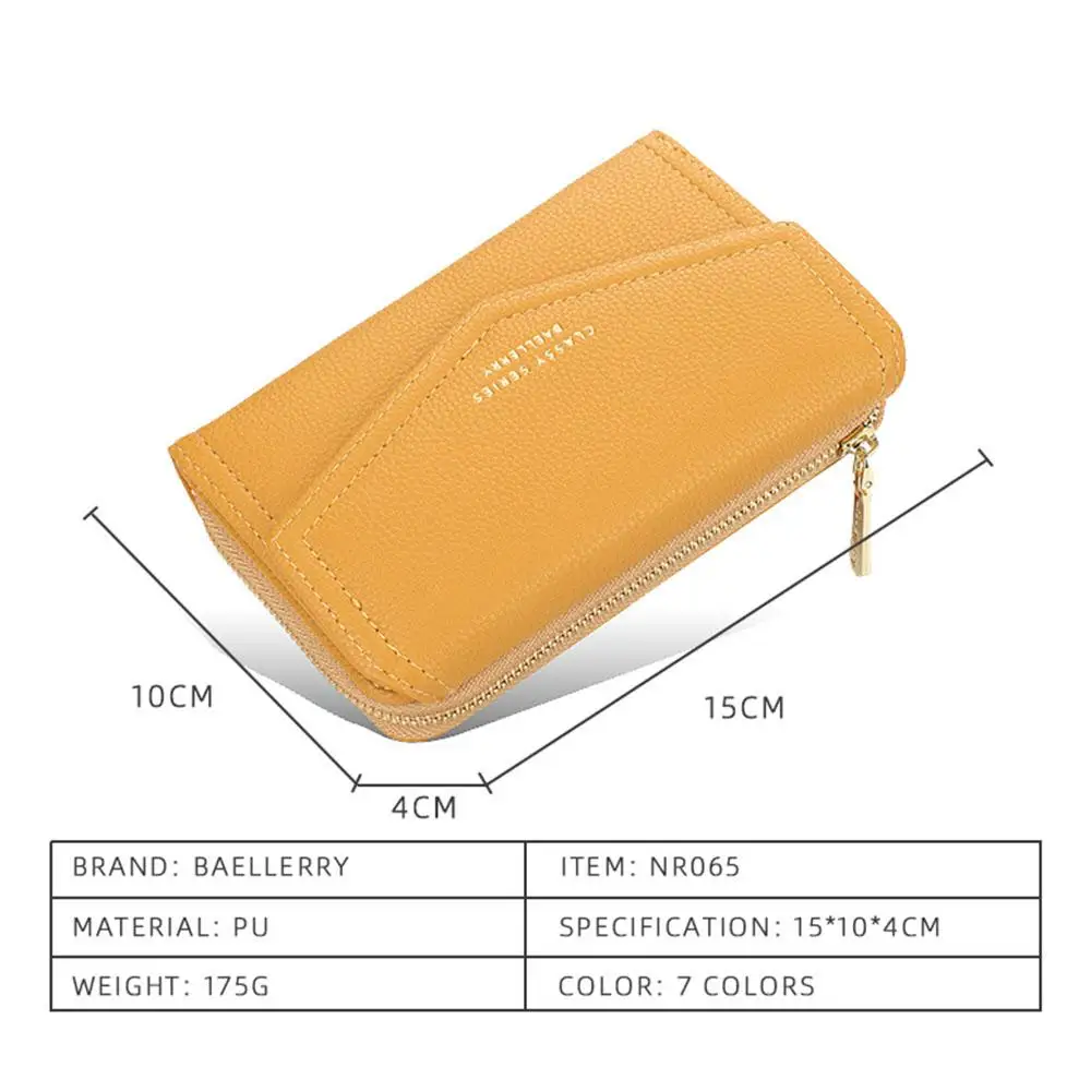 

2021 New Women Wallets Top Quality Fashion PU Leather Female Purse Short Card Holder Brand Wallet For Women