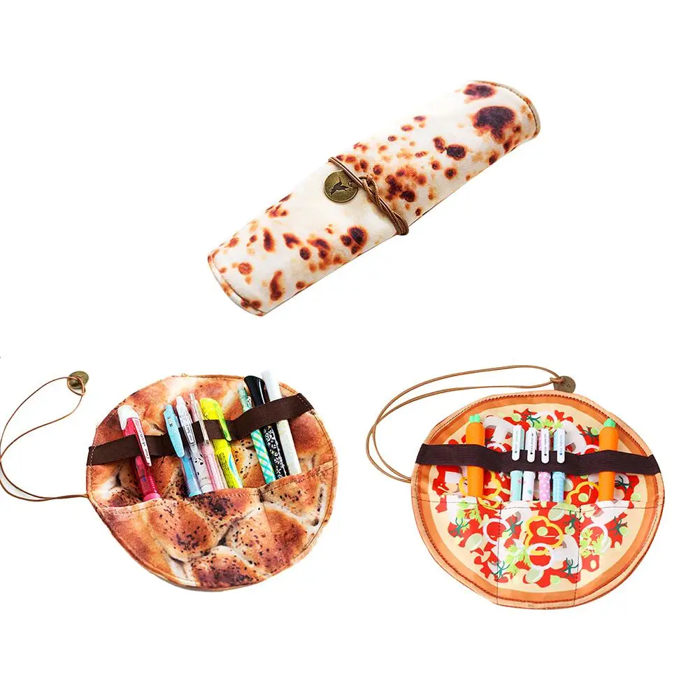 Сумка для хранения блинов Burrito карандашная сумка Футляр макияжных кистей