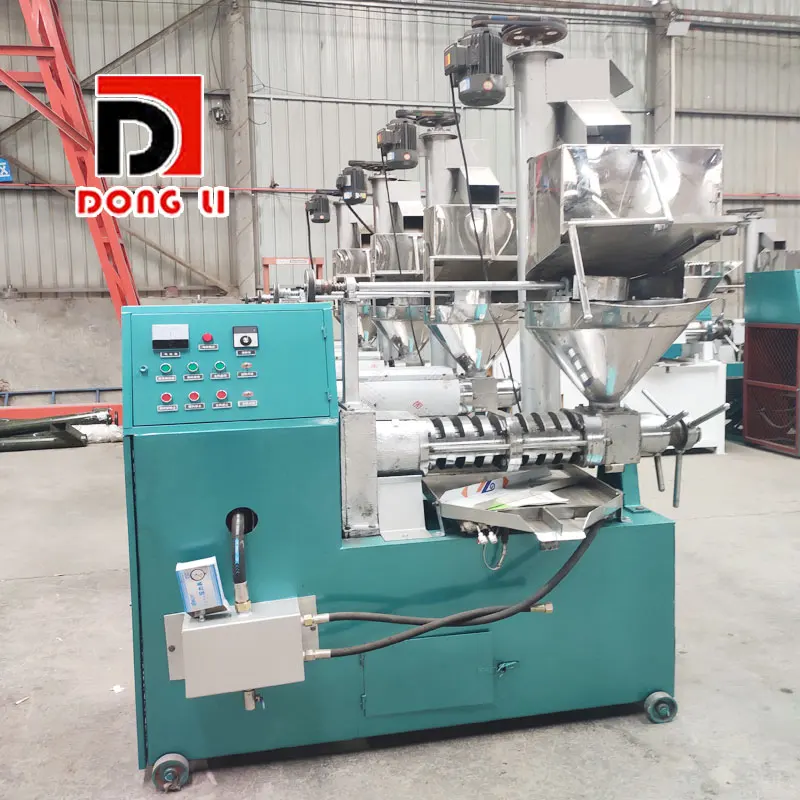 安い Tt6yl125スパイラルオイルプレスホットとコールドデュアルユース商業大型自動オイルプレス加工機器