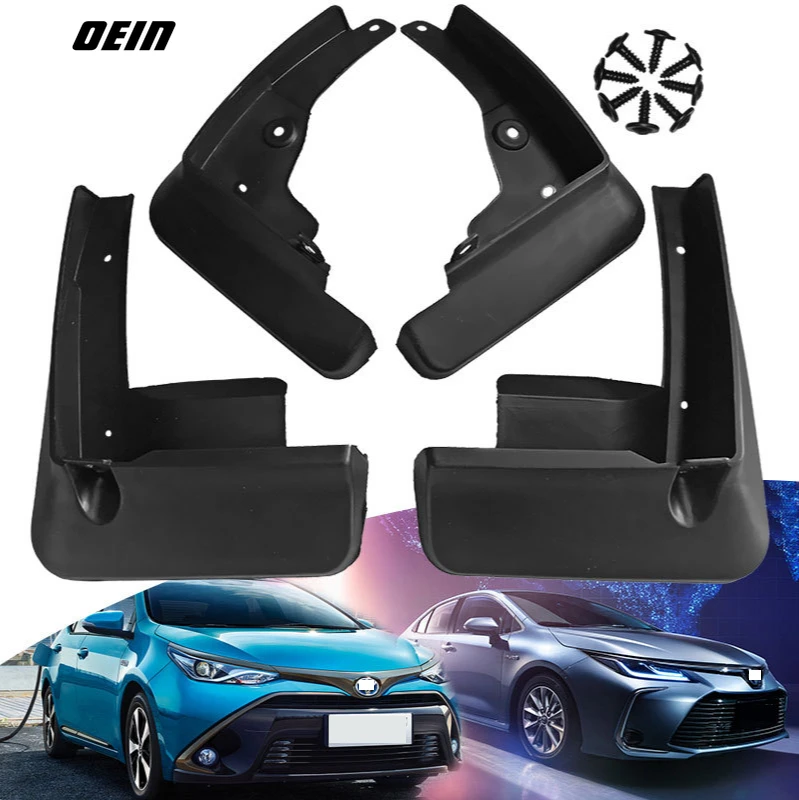 

The Exterior Parts Are Modified for Corolla Sedan 2019-2021 Car Mudguard Leather Parts.