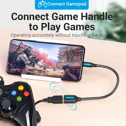 Vention USB C к USB адаптер OTG кабель Type C к USB 3,0 2,0 Женский Кабель-адаптер для MacBook Pro Xiaomi Mi 9 Type-C адаптер