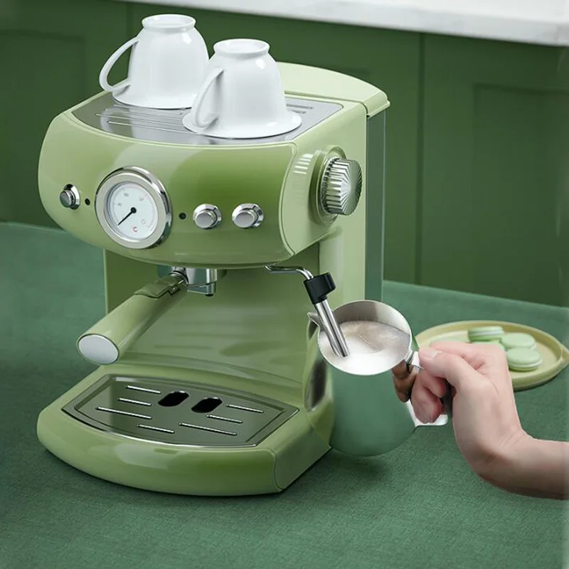 19Bar Italian Type Espresso Coffee MakerMachine with Milk Frother Wand for Cappuccino Latte and Mocha | Бытовая техника