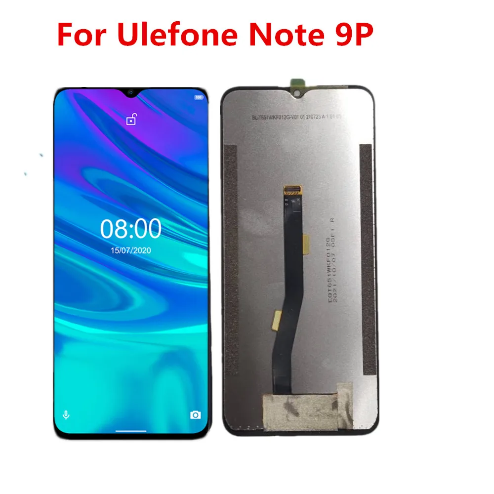 new original for ulefone note 9p 6 52 cell phone lcd display assembly digitizer touch screen repair outer glass panel replace free global shipping