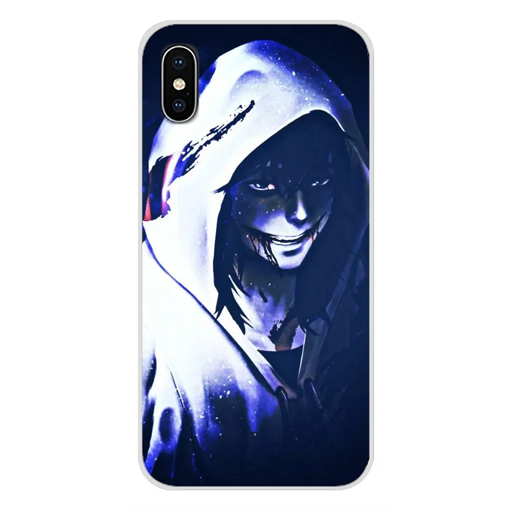anime Jeff The Killer Accessories Phone Shell Covers For Huawei Y5 Y6 Y7 Y9 Prime Pro GR3 GR5 2017 2018 2019 Y3II Y5II Y6II | Мобильные