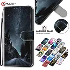 Чехол-бумажник для Huawei Honor 10X lite X10 9X 9A 9C 9S 30 30S, кожаный