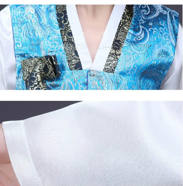 Традиционные костюмы для мальчиков в Корейском стиле детский ханбок одежда