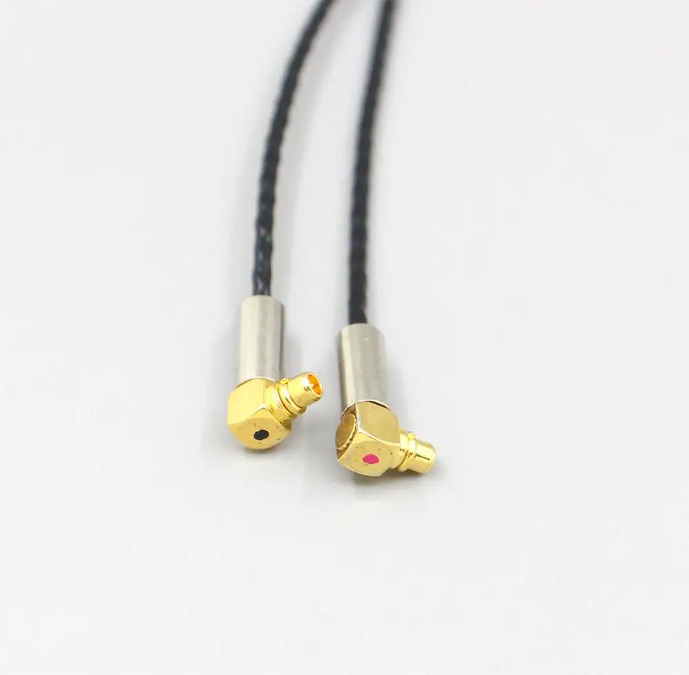 LN006521 90 градусов L образный MMCX кабель для наушников Etymotic ER4 XR SR ER4SR ER4XR|Аксессуары