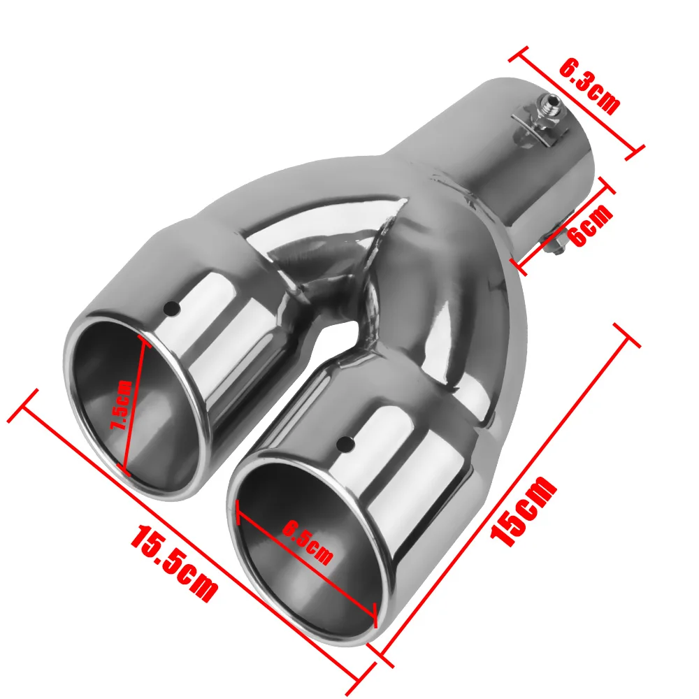 LEEPEE универсальные автомобильные аксессуары из нержавеющей стали хромированный