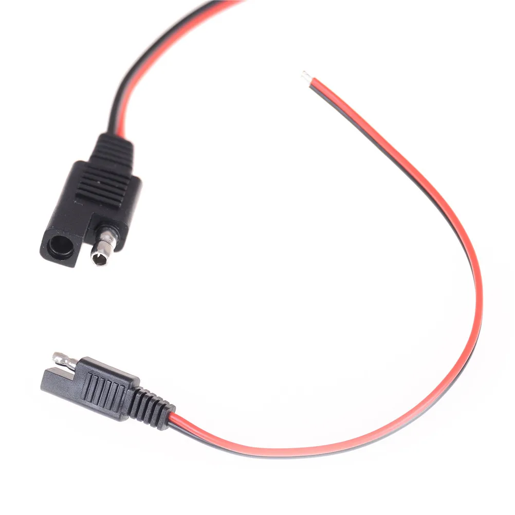 Вилка sae быстрый разъем 10A/18AWG медный шнур DIY кабель питания для автомобильного
