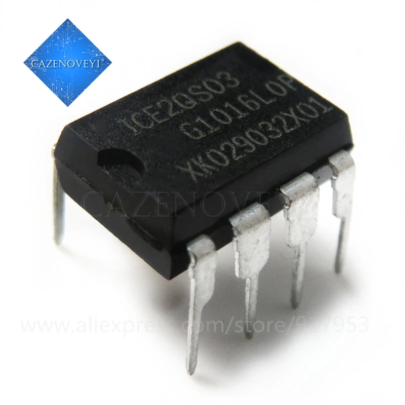 5 шт./лот ICE2QS03 2QS03 DIP 8 новая Оригинальная фотография|Интегральные схемы| |