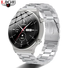 LIGE Luxury Smart Watch Men Full Touch HD Smartwatch Women IP68 Waterproof Sports Fitness Wristband Clock For Xiaomi Huawei IOS