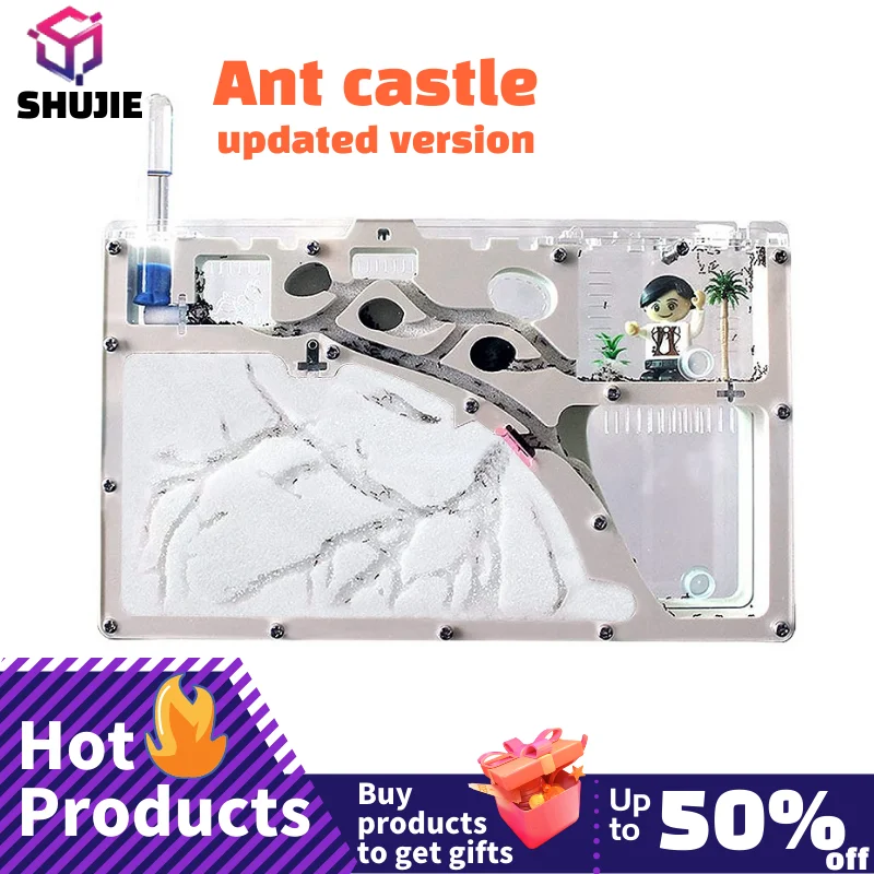 2021 New Ant Sand Castle Nest Workshop Household Ant Farm Underground Children'S Educational Toys Children'S Science Set Toys