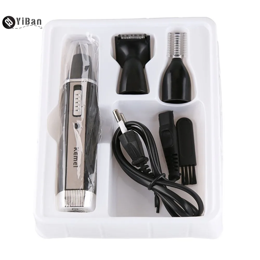 

Multifunctional 3-In-1 Electric Nose Hair Trimmer Rechargeable Shaver Clipper Shaving Scraping Shaping Device Safe Face Care New
