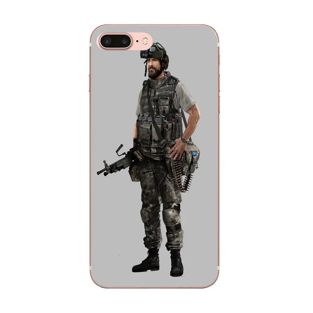 Battlefield Bad Company 2 видеоигры военный прозрачный чехол из ТПУ для Apple IPhone X XS Max XR 4 4s 5 5C 5S