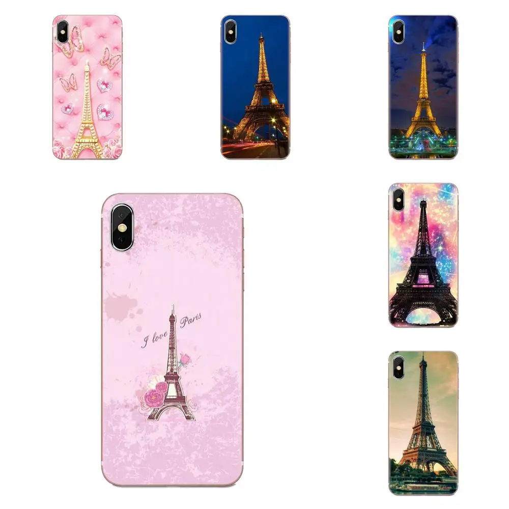 Мягкий ТПУ Оригинальный I Love Paris и Эйфелева башня для Huawei P7 P8 P9 P10 P20 P30 Lite Mini Plus Pro Y9
