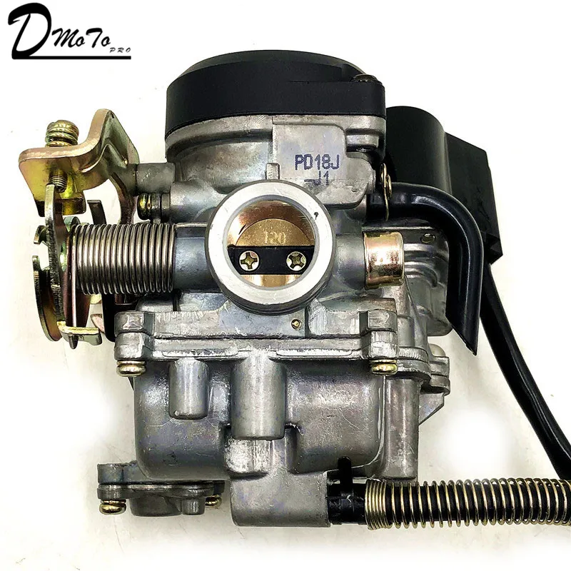 18 мм GY6 50cc Скутер мопед PD18J CVK Карбюратор CARB 139QMB 139QMA ATV QUADS GO-KART Багги (PD18J) |
