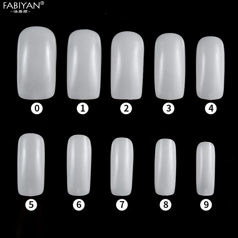 100 шт. маникюрные инструменты для дизайна ногтей натуральные полностью