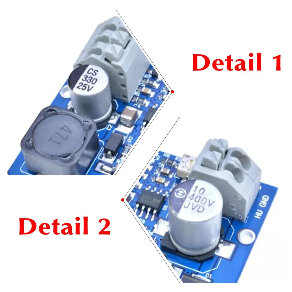 

Practical High Voltage DC Power Supply Module Nch6100Hv For Nixie Tube Glow Tube Ic Eye DC 12V 24V To 85-235V