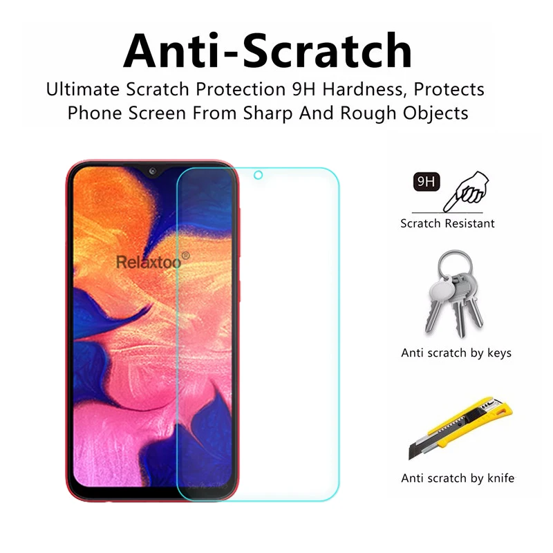 Закаленное стекло для samsung a10 Защитное экрана Galaxy a 10 a105F a105 sm-105F защитная пленка |