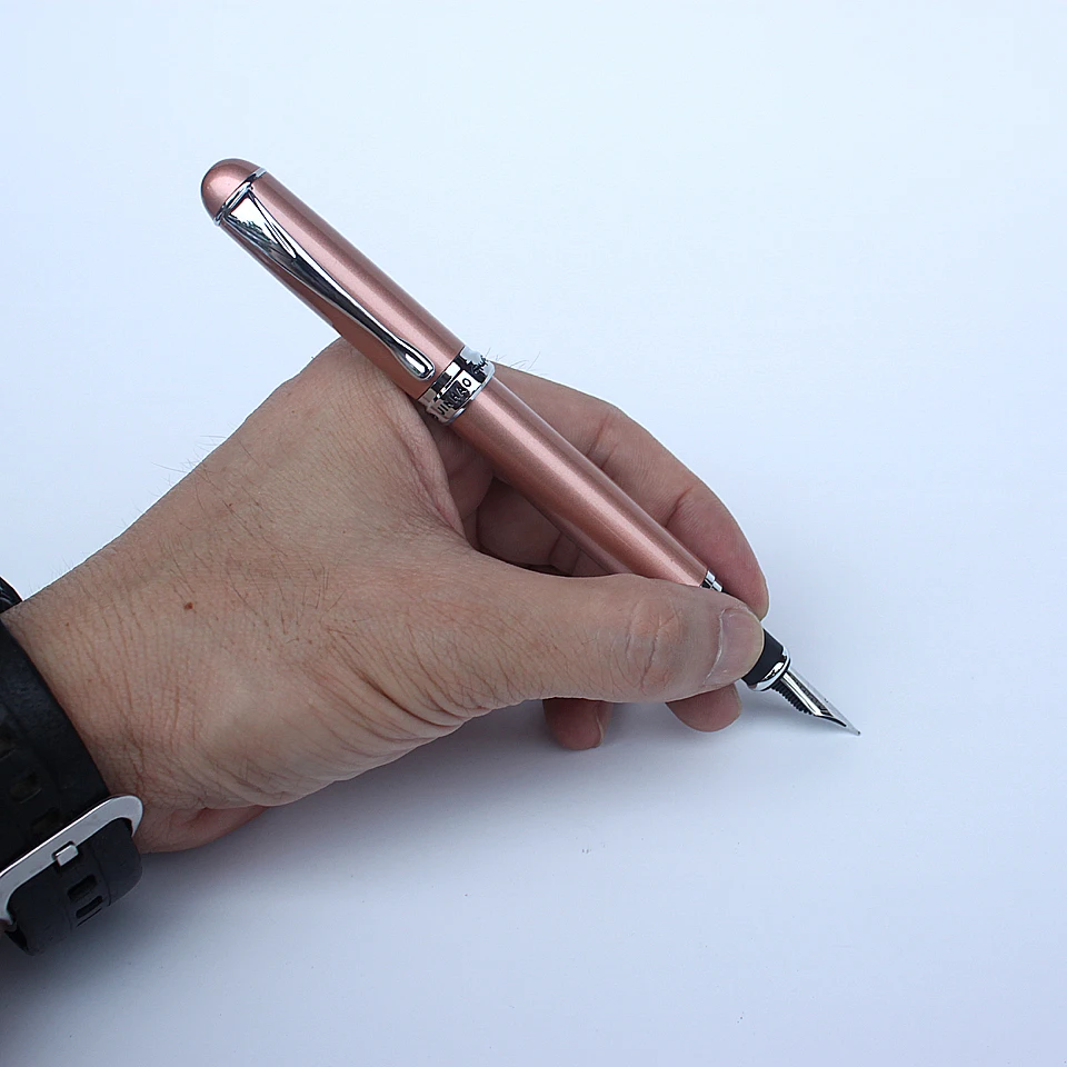 Jinhao X750 перьевая ручка 0 7 мм 18KGP перо высокое качество чернилами полный