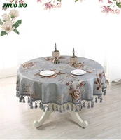 zhuo mo table cloth luxury hanging ear tablecloth dining table cover wedding decoration for kitchen cafe home decor table cover