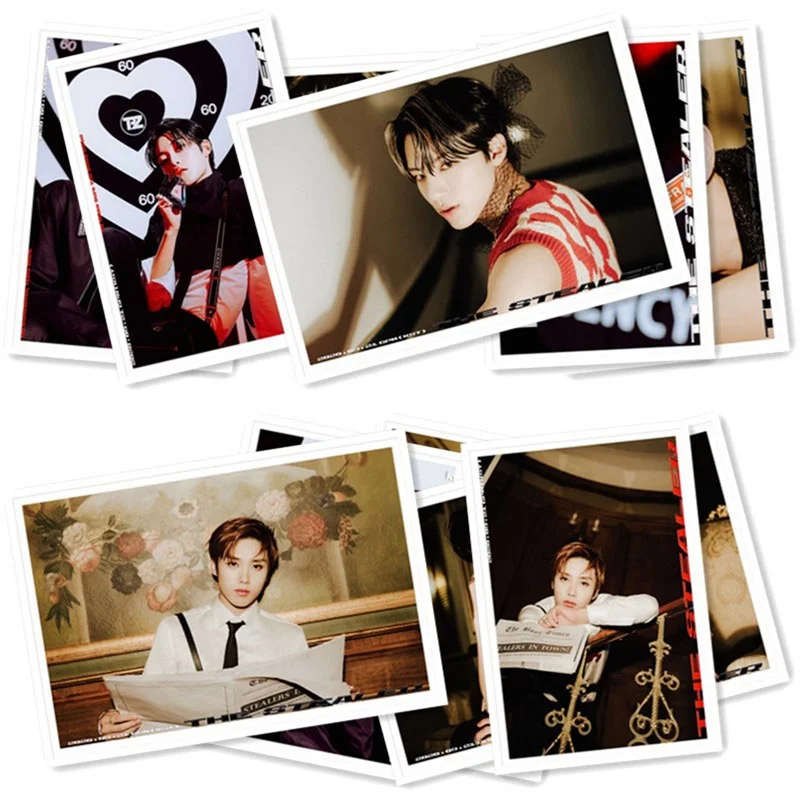 40 шт. новый альбом Kpop THE BOYZ CHASE LOMO Card HD Высокое качество фотокарты для фанатов