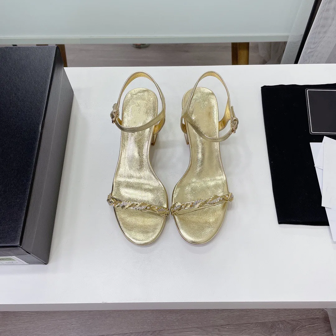 

Fashion Women Shoes 2021 Summer Party Dress Comfortable Non-slip Ladies Sandals Candy Color Sandal Handmade