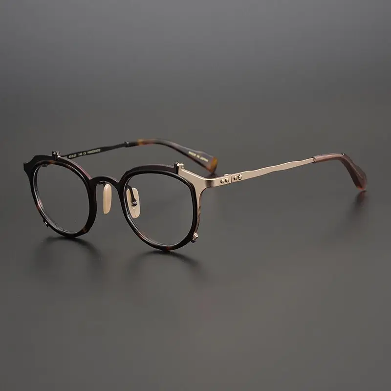 

2021 Light Luxury Brand Designer Glasses Frame Men Women High Quality Handmade Eyeglasses Myopia Prescription Spectacles MM-0050