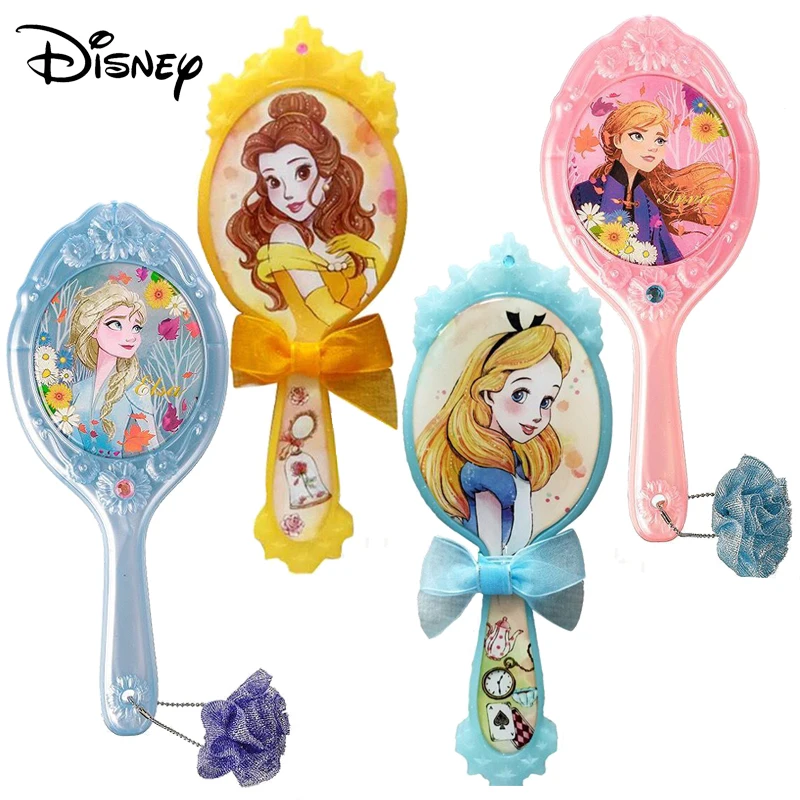 Disney Frozen Kids Hair Comb Belle Princess Hair Brush Mermaid Alice Rapunzel 3D Comb Girl Hair Brush Disney Christmas