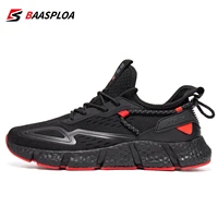 baasploa men fashion breathable sneakers lightweight mens running shoes non slip comfortable male tennis walking shoes