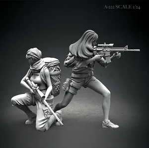 124 статуэтка в виде Наборы Приключения женские партнер комплект из 2 предметов, модель самодельный A-222