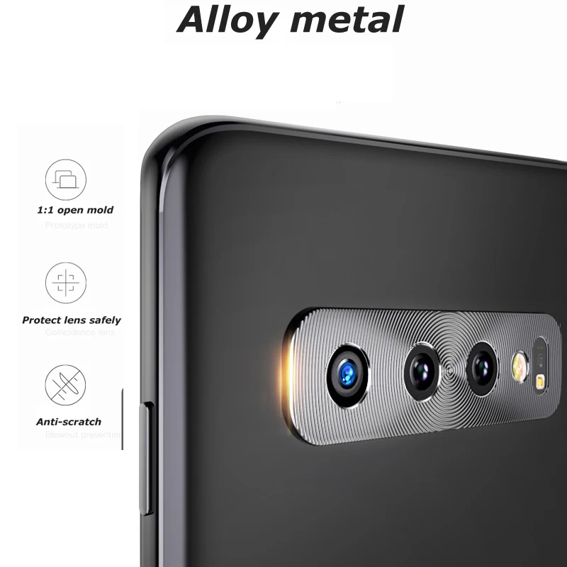 Крышка объектива камеры S10e для Samsung s10 pro металлическая защита кольцевая крышка A8s
