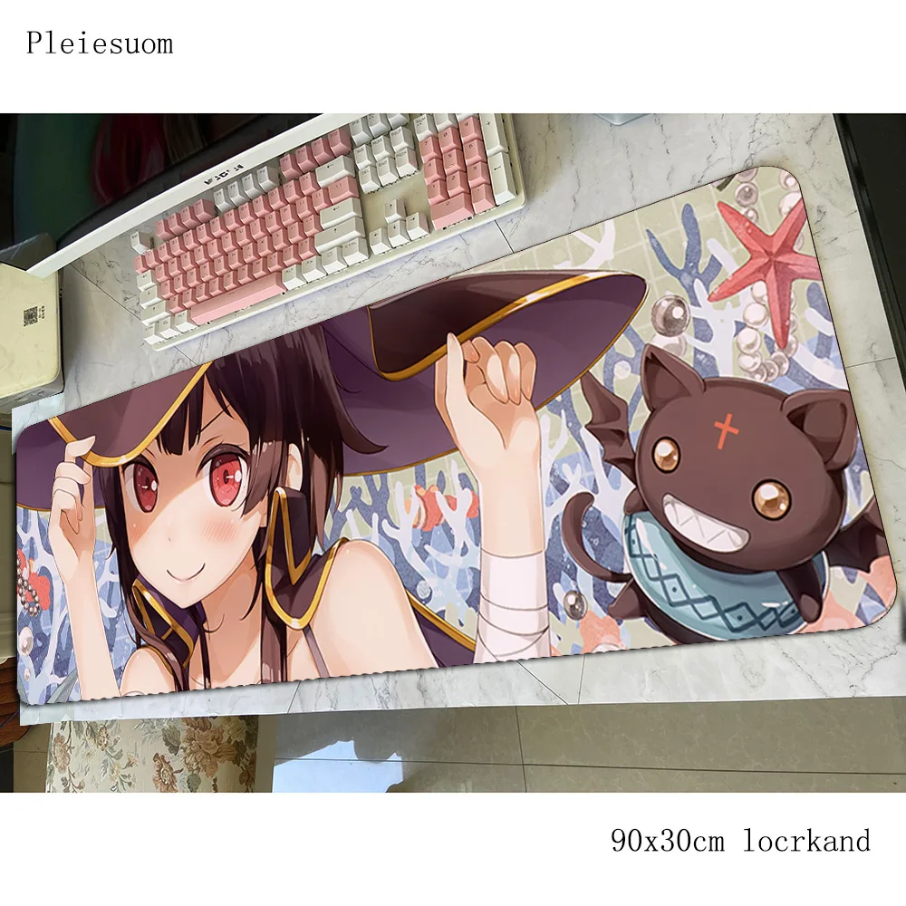 Игровой коврик для мыши megumin 900x300x4 мм