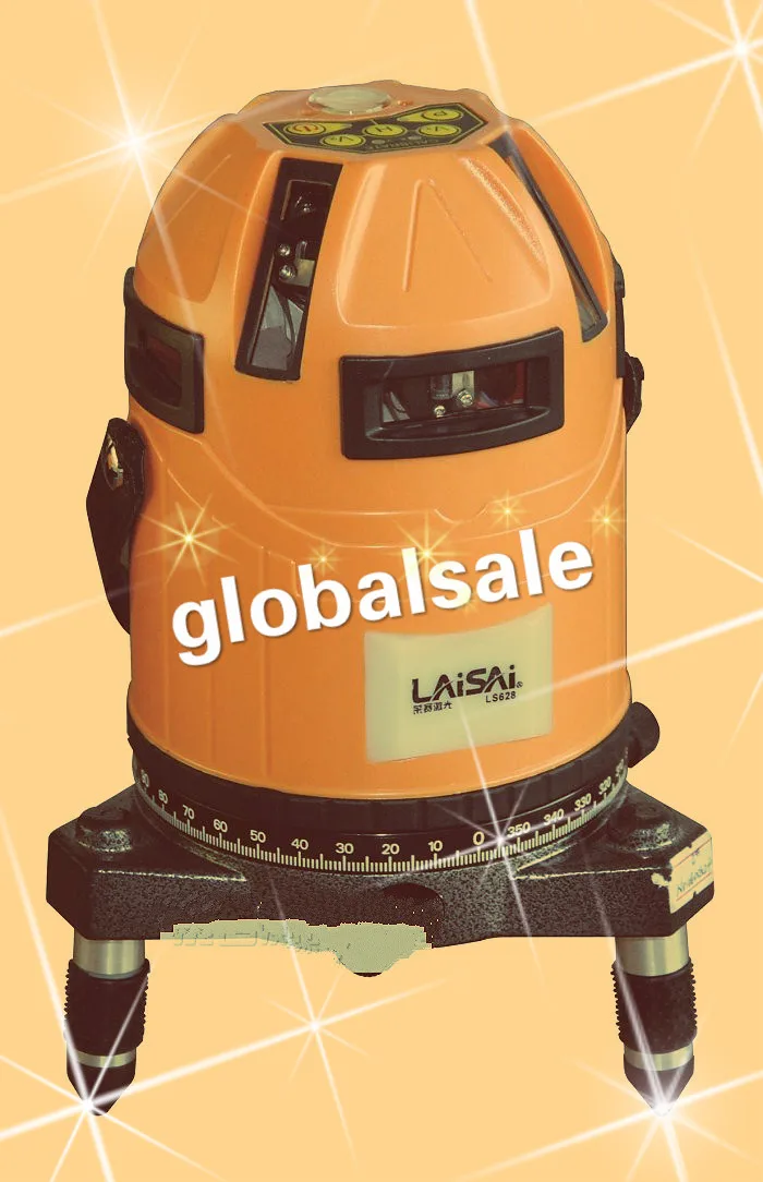 LS628 5 перекрестных и пухлых лазерных линий длина волны 635 нм исходный LaiSai|plumb laser|laser