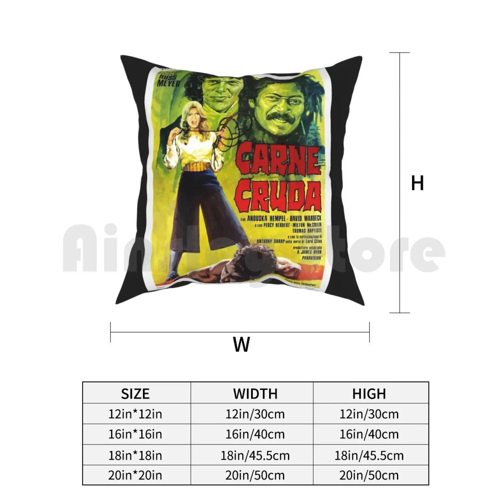 Винтажная Подушка с рисунком из фильма карманная крода