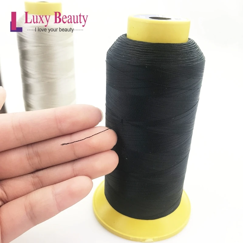 1 рулон/партия высокопрочная полиэфирная нить для наращивания волос |